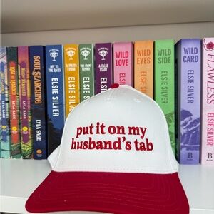 Funny “Put it on my husband's tab” Baseball Hat